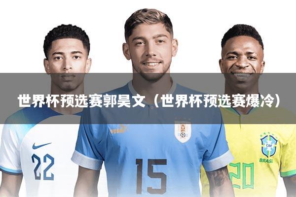 世界杯预选赛郭昊文（世界杯预选赛爆冷）